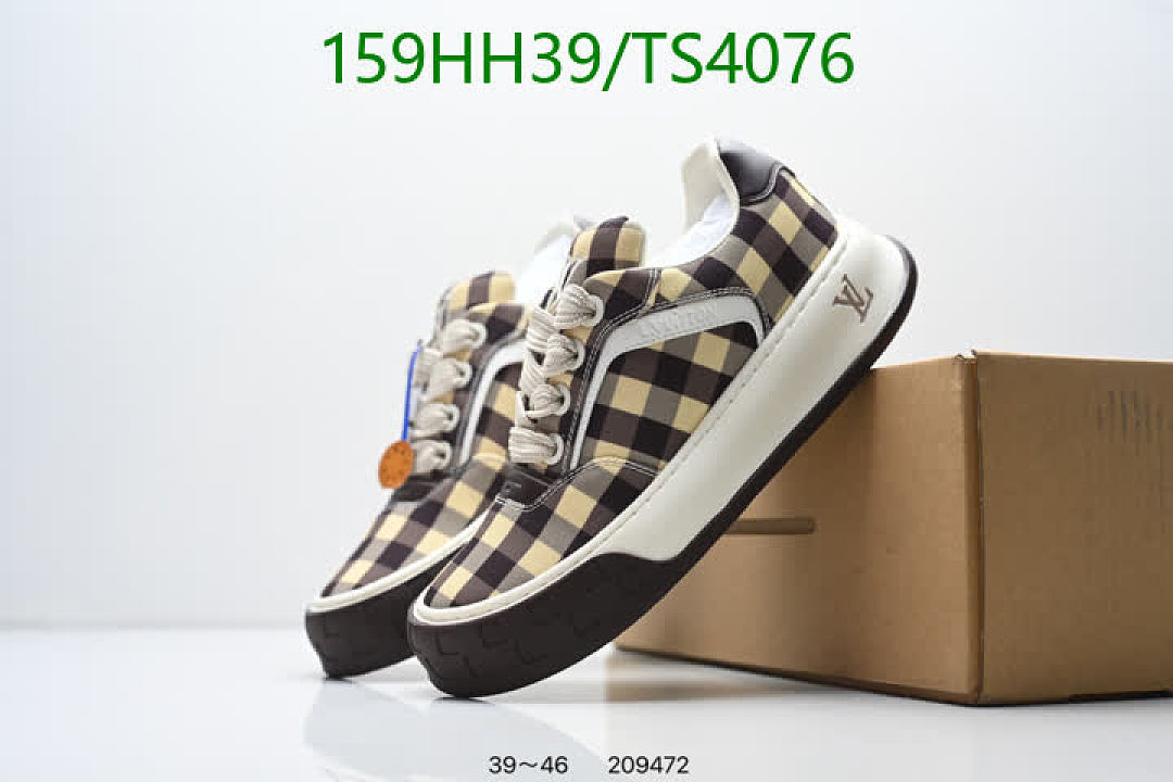 LV-Men shoes Code: TS4076 $: 159USD