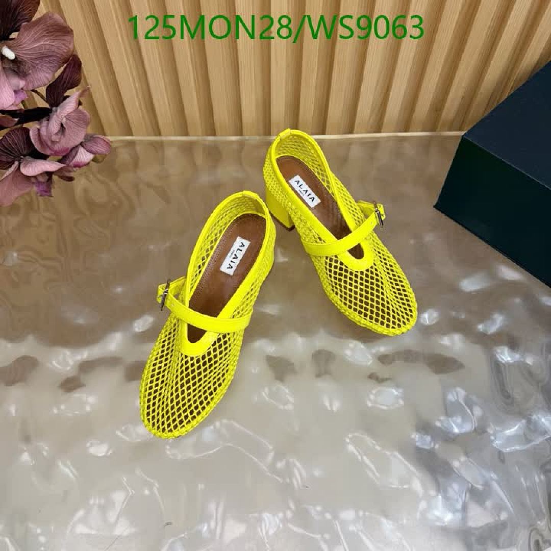 Alaia-Women Shoes Code: WS9063 $: 125USD