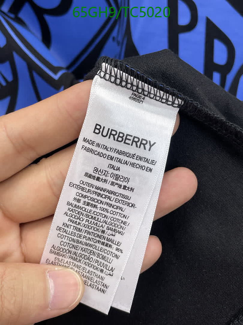 Burberry-Clothing Code: TC5020 $: 65USD