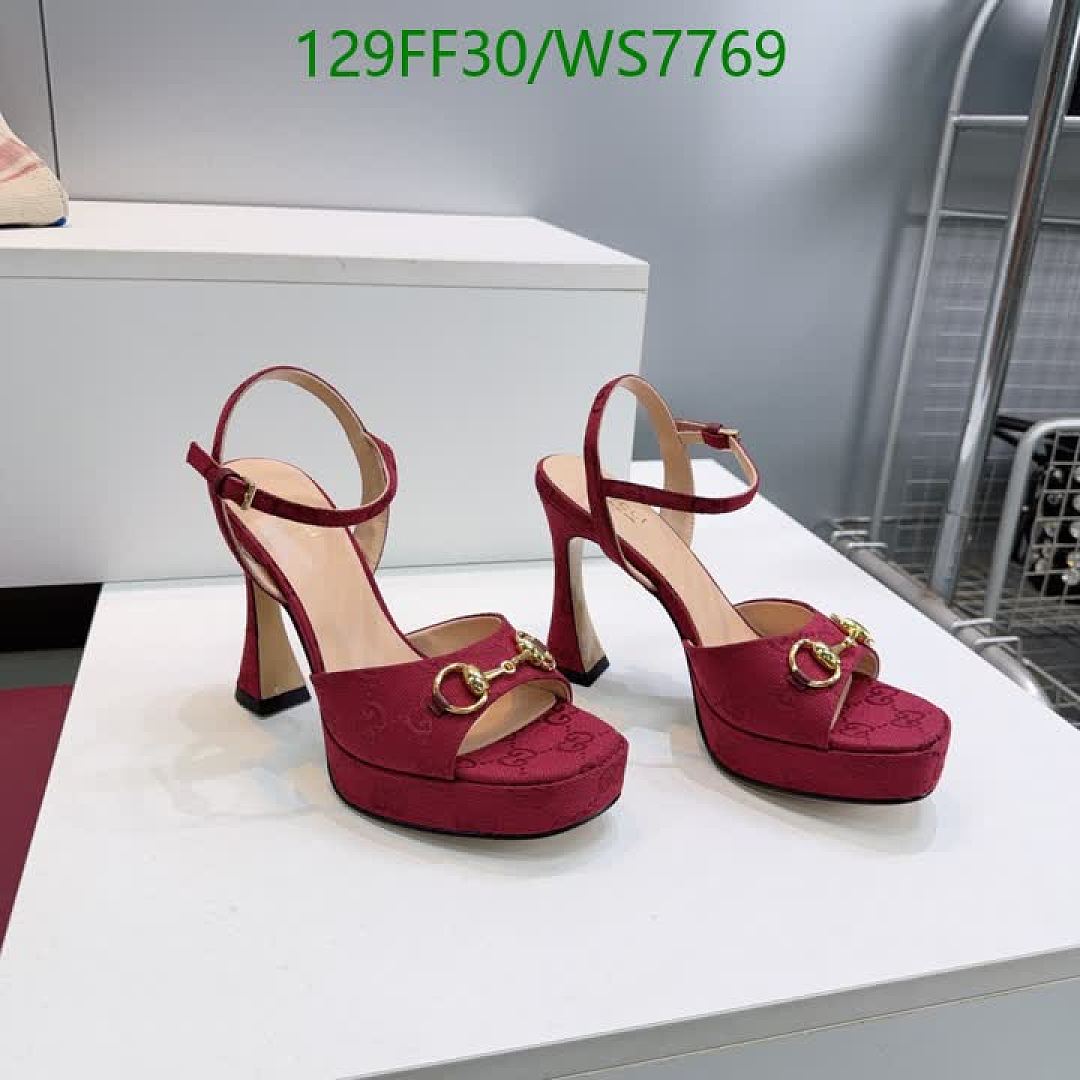 Gucci-Women Shoes Code: WS7769 $: 129USD