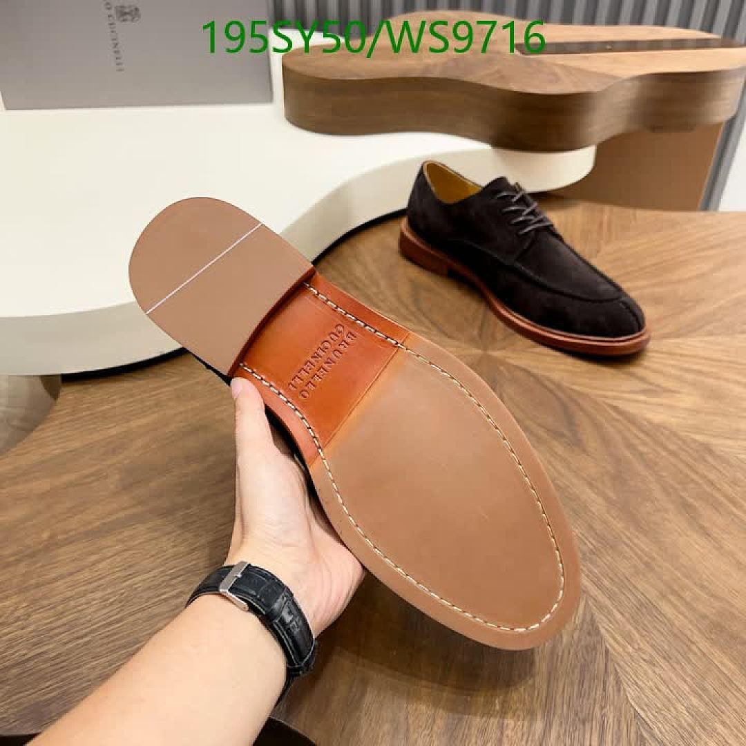 Brunello Cucinelli-Men shoes Code: WS9716 $: 195USD
