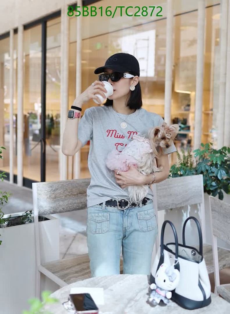 Miu Miu-Clothing Code: TC2872 $: 85USD