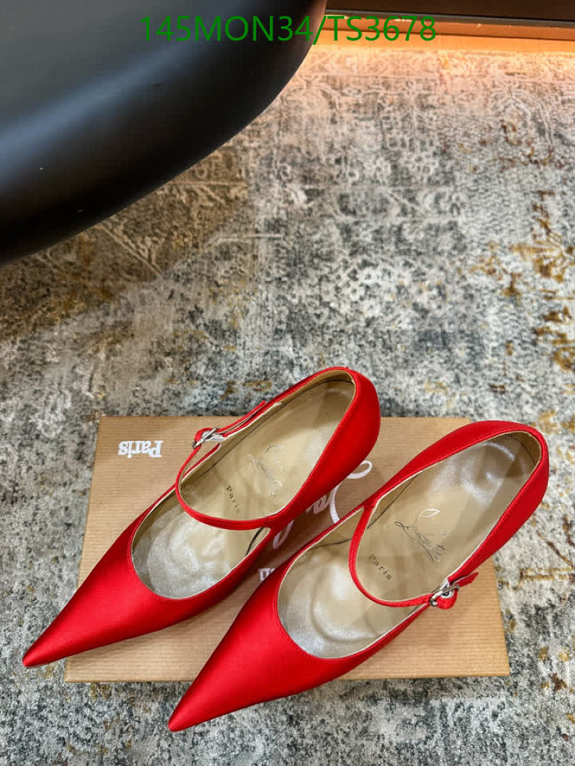 Christian Louboutin-Women Shoes Code: TS3678 $: 145USD