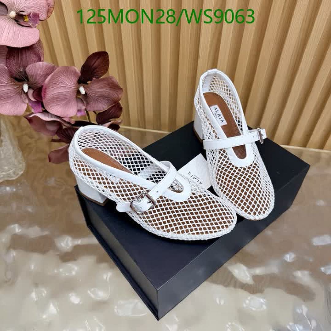Alaia-Women Shoes Code: WS9063 $: 125USD