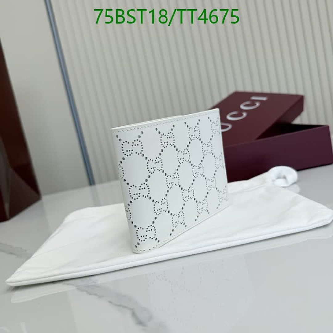 Gucci-Wallet Mirror Quality Code: TT4675 $: 75USD