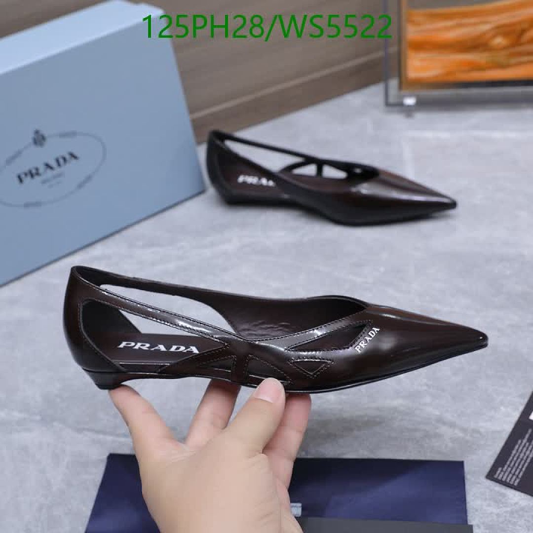 Prada-Women Shoes Code: WS5522 $: 125USD