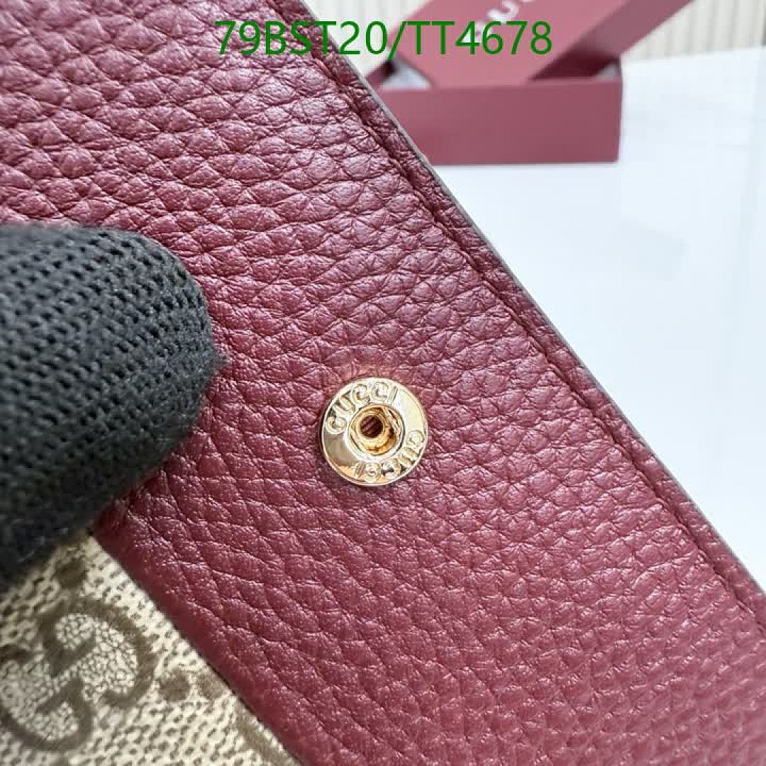 Gucci-Wallet Mirror Quality Code: TT4678 $: 79USD