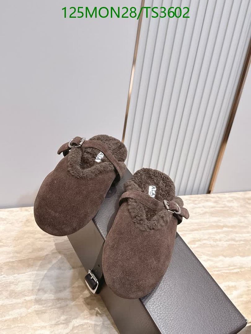 Alaia-Women Shoes Code: TS3602 $: 125USD