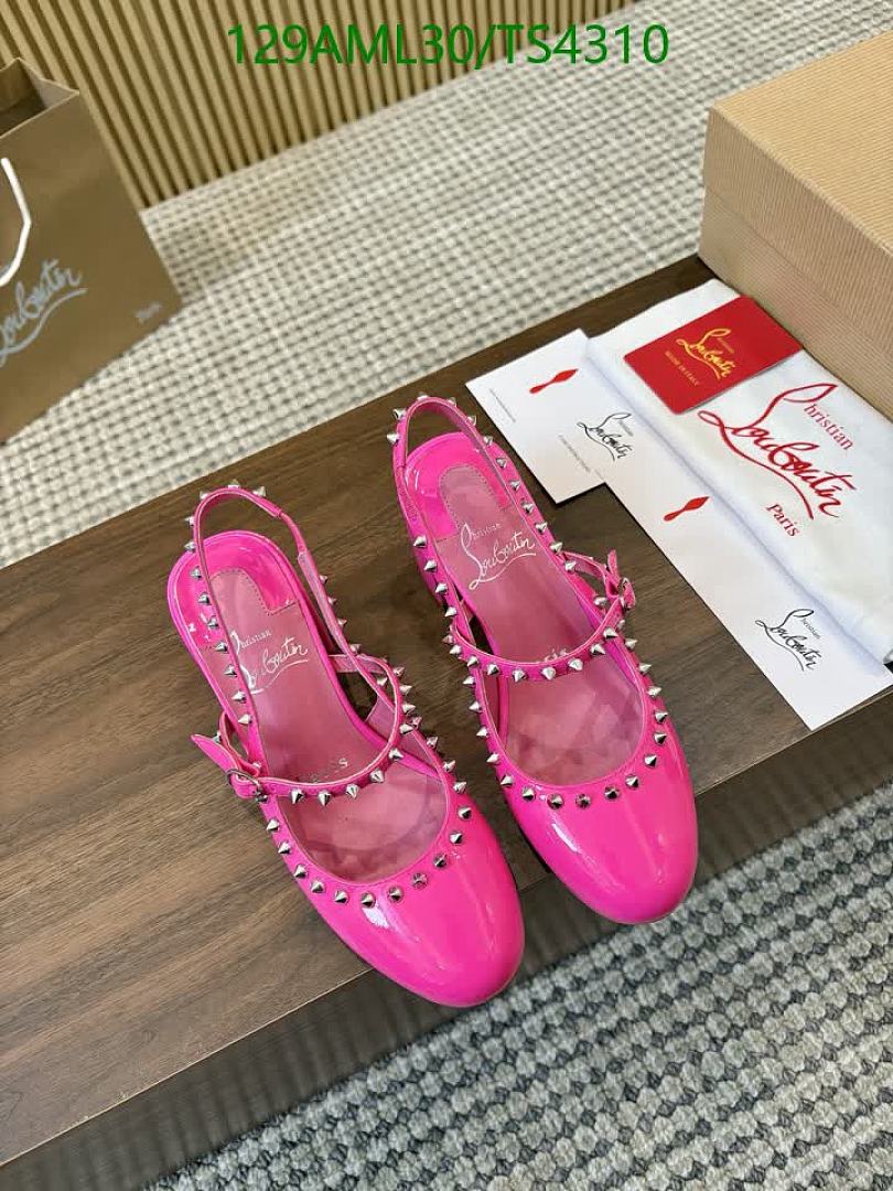 Christian Louboutin-Women Shoes Code: TS4310 $: 129USD