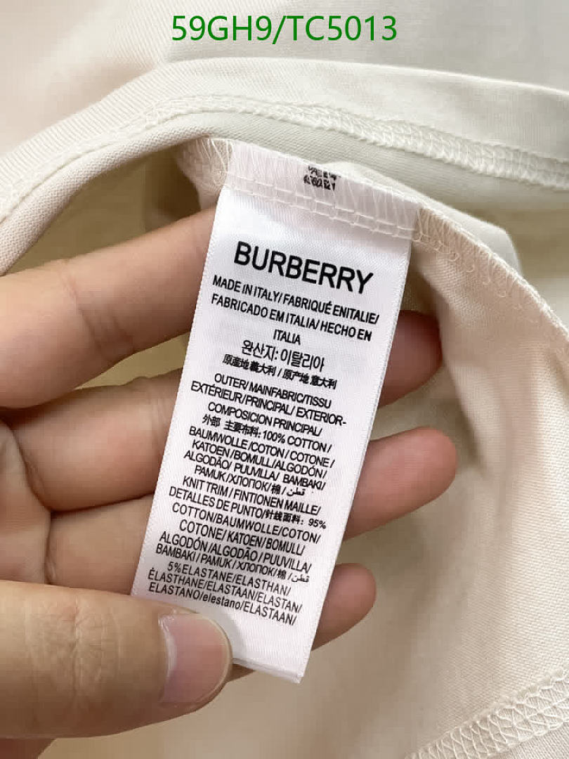 Burberry-Clothing Code: TC5013 $: 59USD