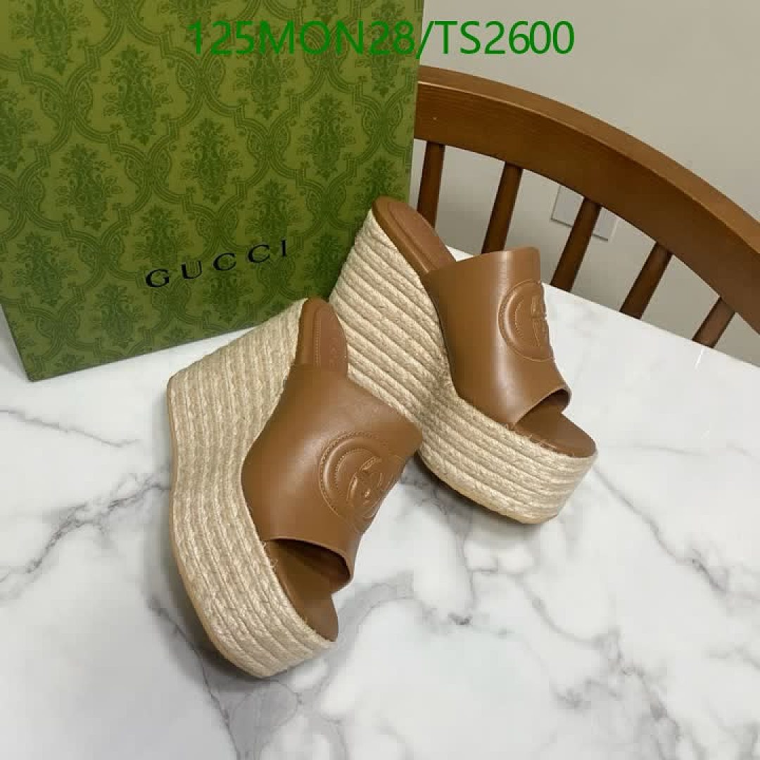 Gucci-Women Shoes Code: TS2600 $: 125USD