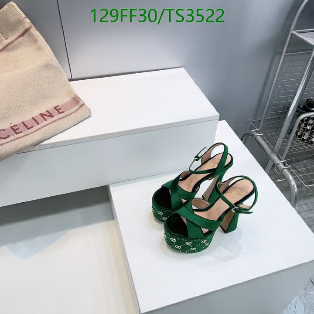 Gucci-Women Shoes Code: TS3522 $: 129USD