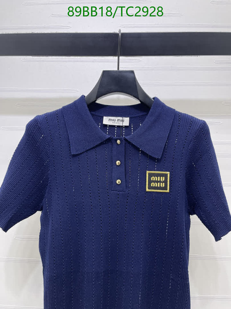 Miu Miu-Clothing Code: TC2928 $: 89USD