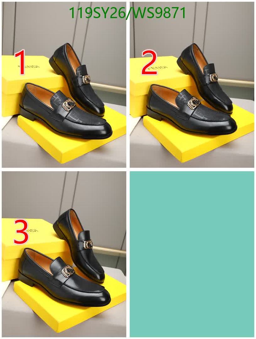 Fendi-Men shoes Code: WS9871 $: 119USD