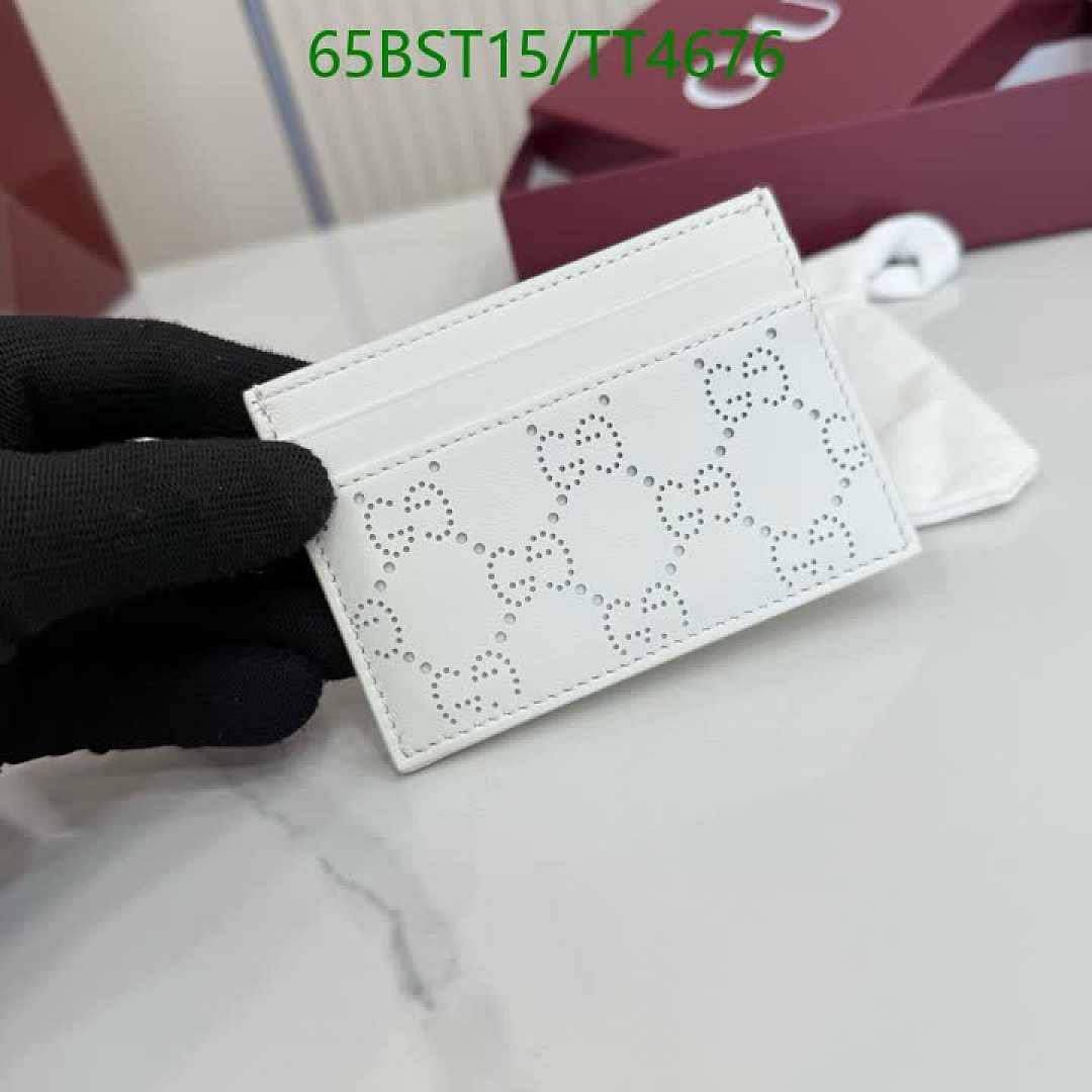 Gucci-Wallet Mirror Quality Code: TT4676 $: 65USD