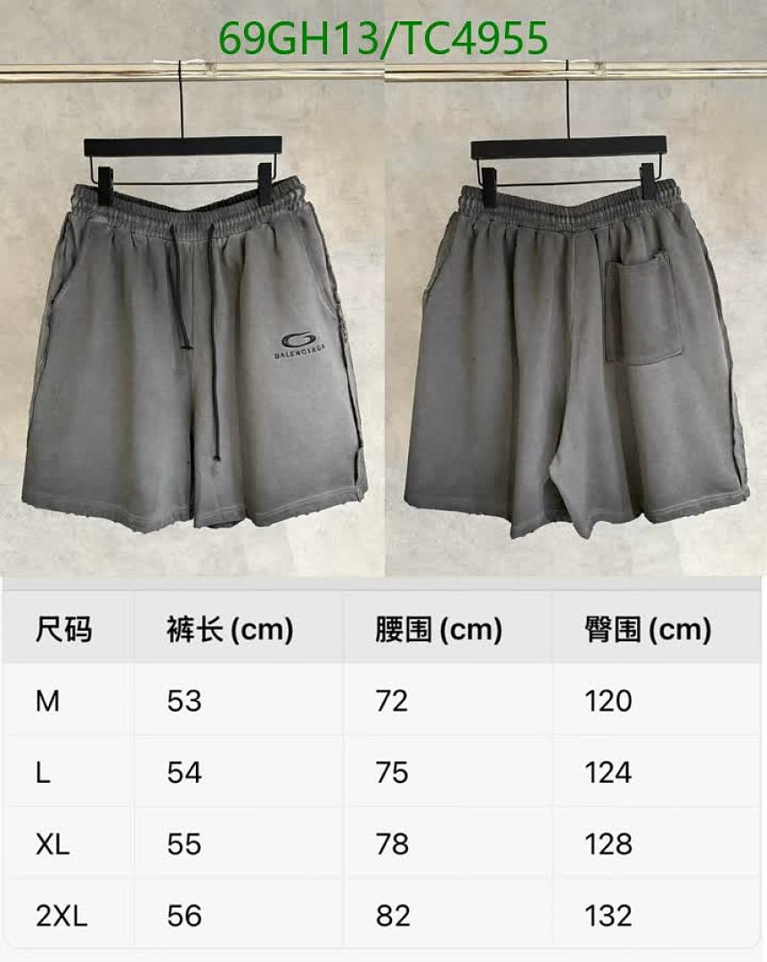 Balenciaga-Clothing Code: TC4955 $: 69USD