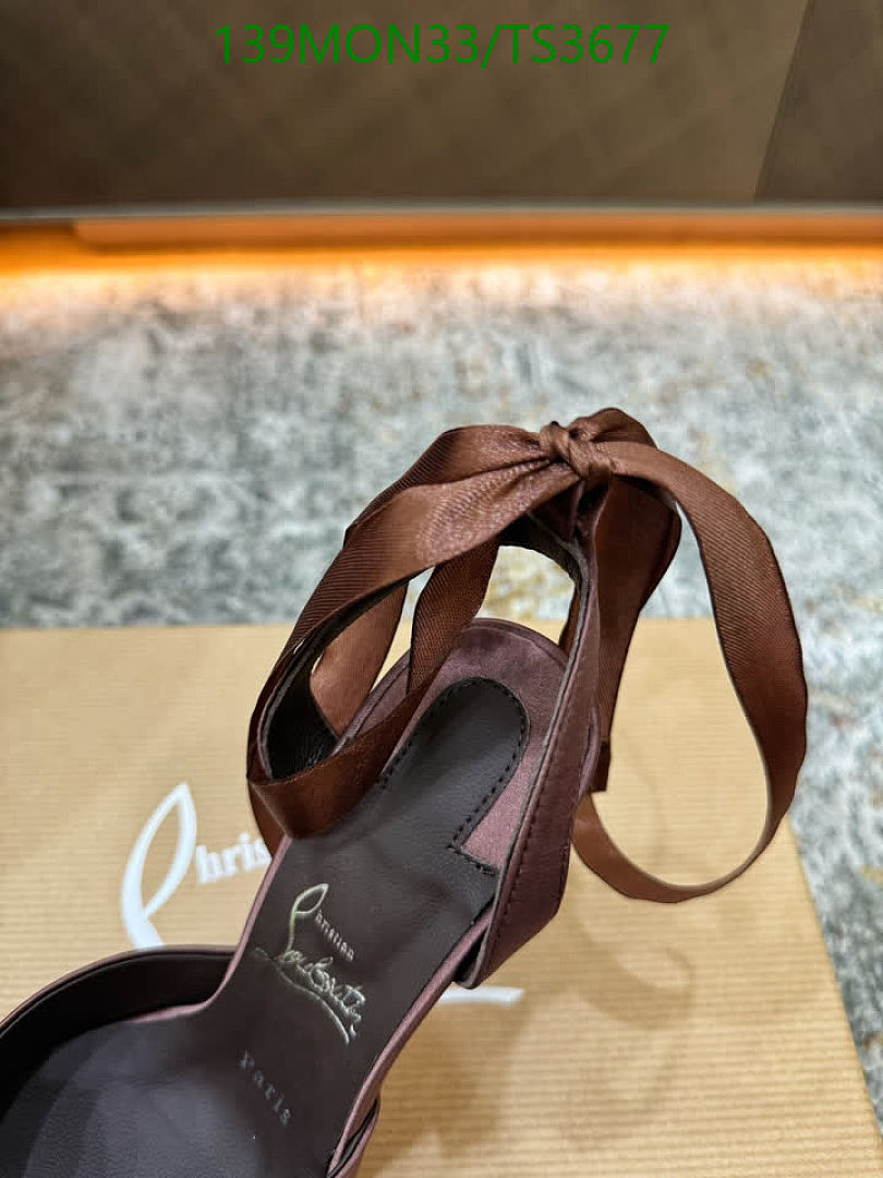 Christian Louboutin-Women Shoes Code: TS3677 $: 139USD