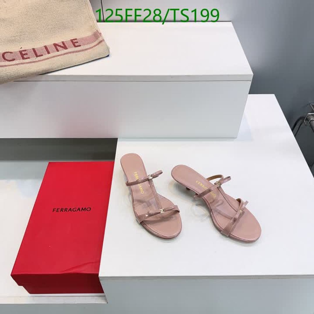 Ferragamo-Women Shoes Code: TS199 $: 125USD