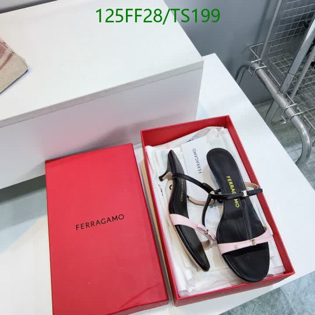 Ferragamo-Women Shoes Code: TS199 $: 125USD