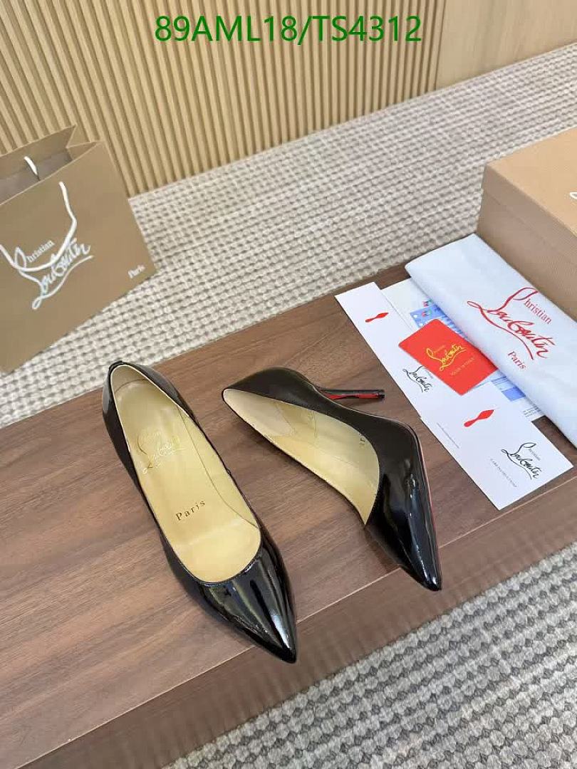 Christian Louboutin-Women Shoes Code: TS4312 $: 89USD