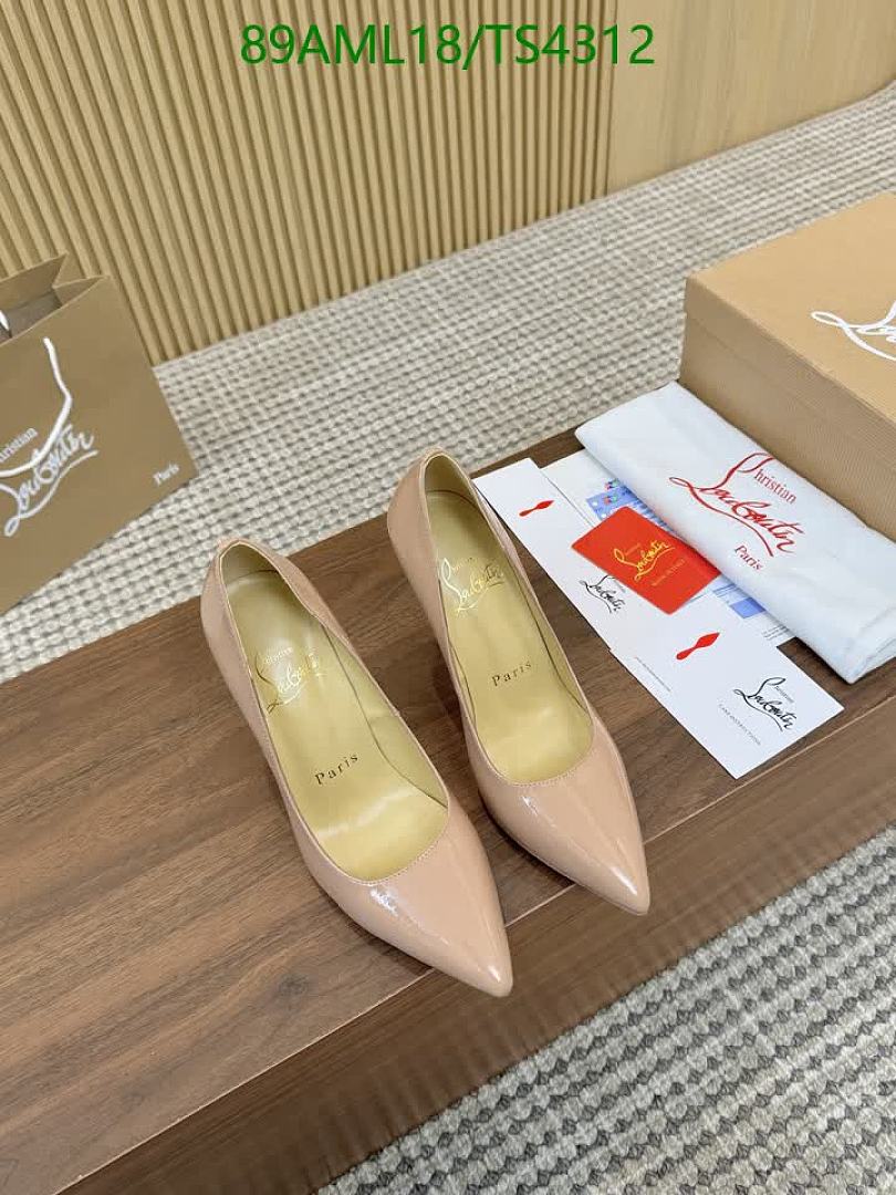 Christian Louboutin-Women Shoes Code: TS4312 $: 89USD