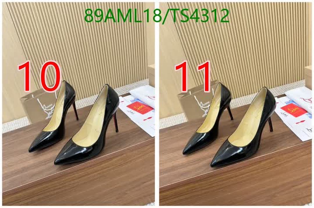 Christian Louboutin-Women Shoes Code: TS4312 $: 89USD