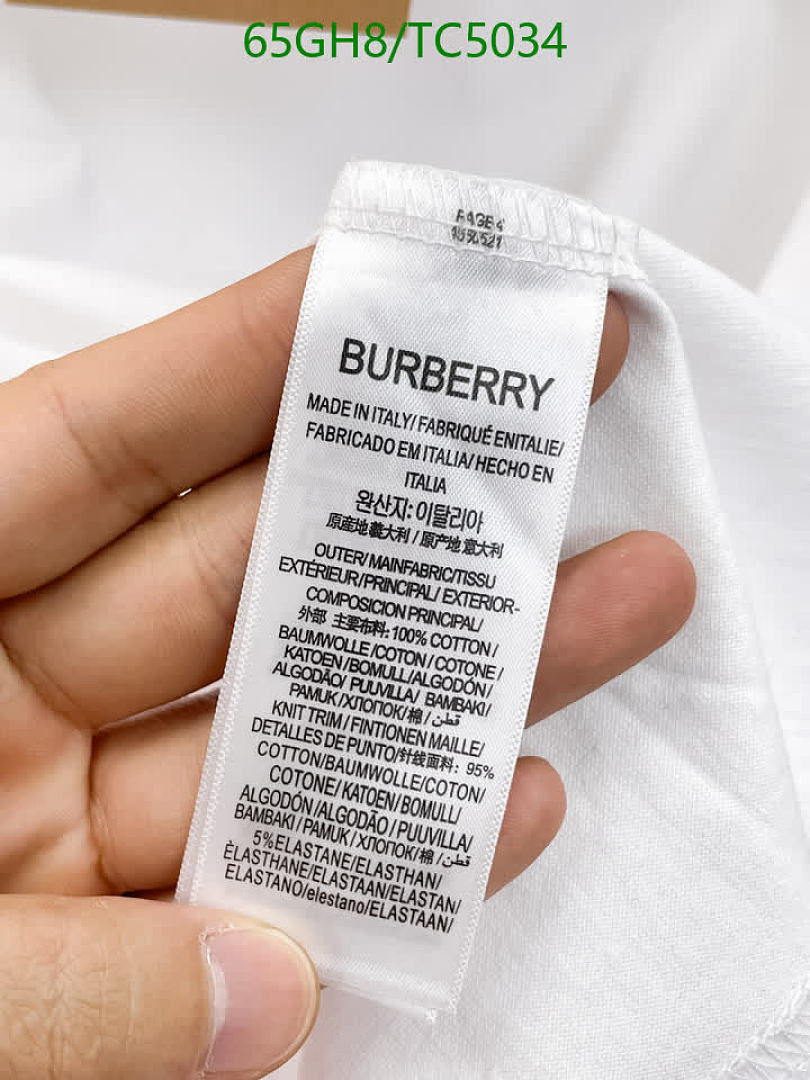 Burberry-Clothing Code: TC5034 $: 65USD