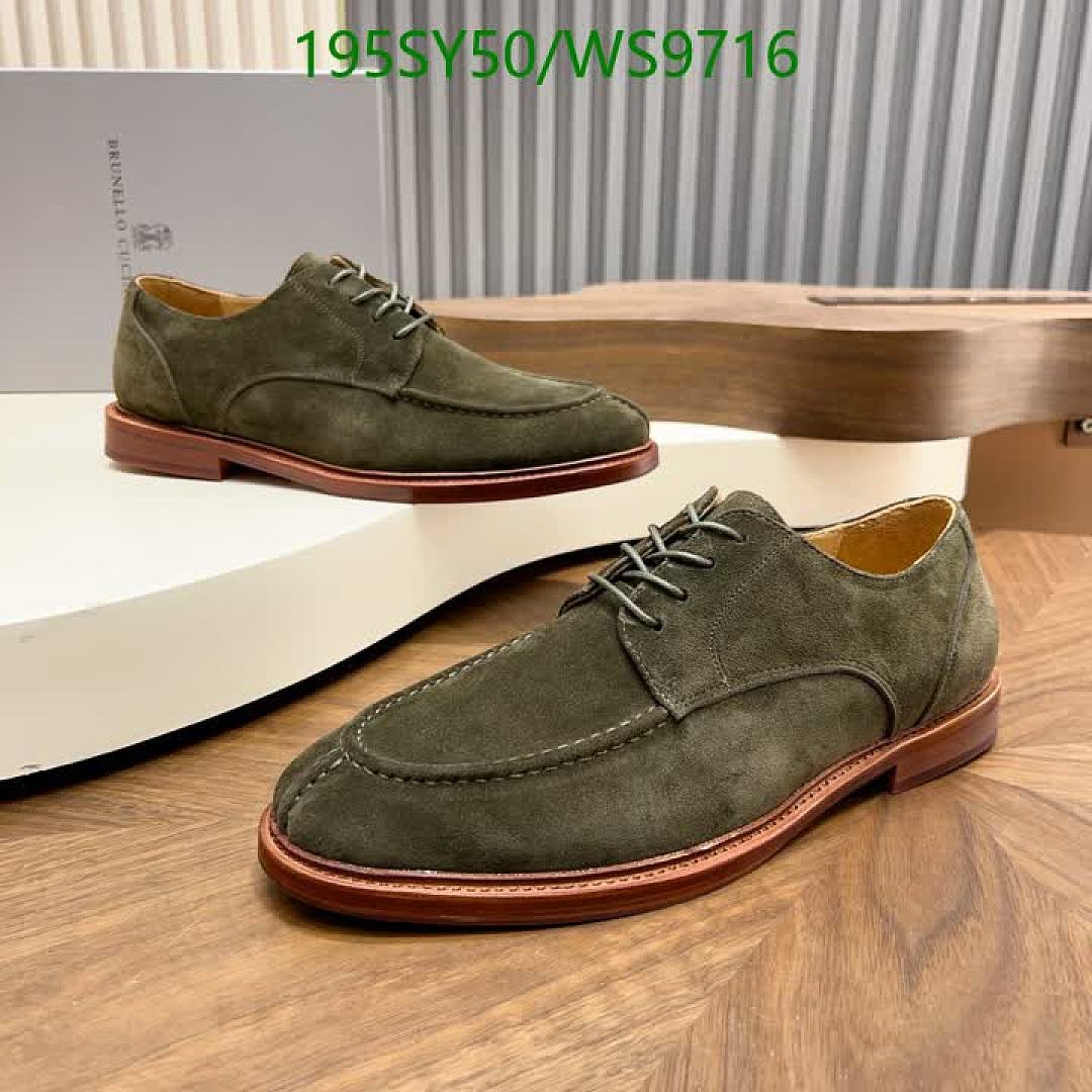 Brunello Cucinelli-Men shoes Code: WS9716 $: 195USD