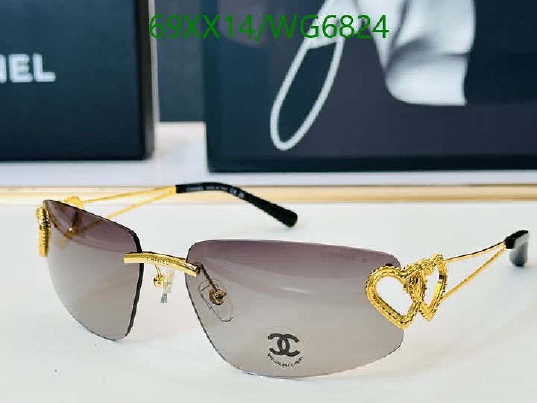 Chanel-Glasses Code: WG6824 $: 69USD