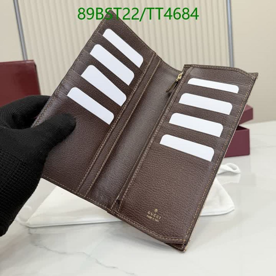 Gucci-Wallet Mirror Quality Code: TT4684 $: 89USD