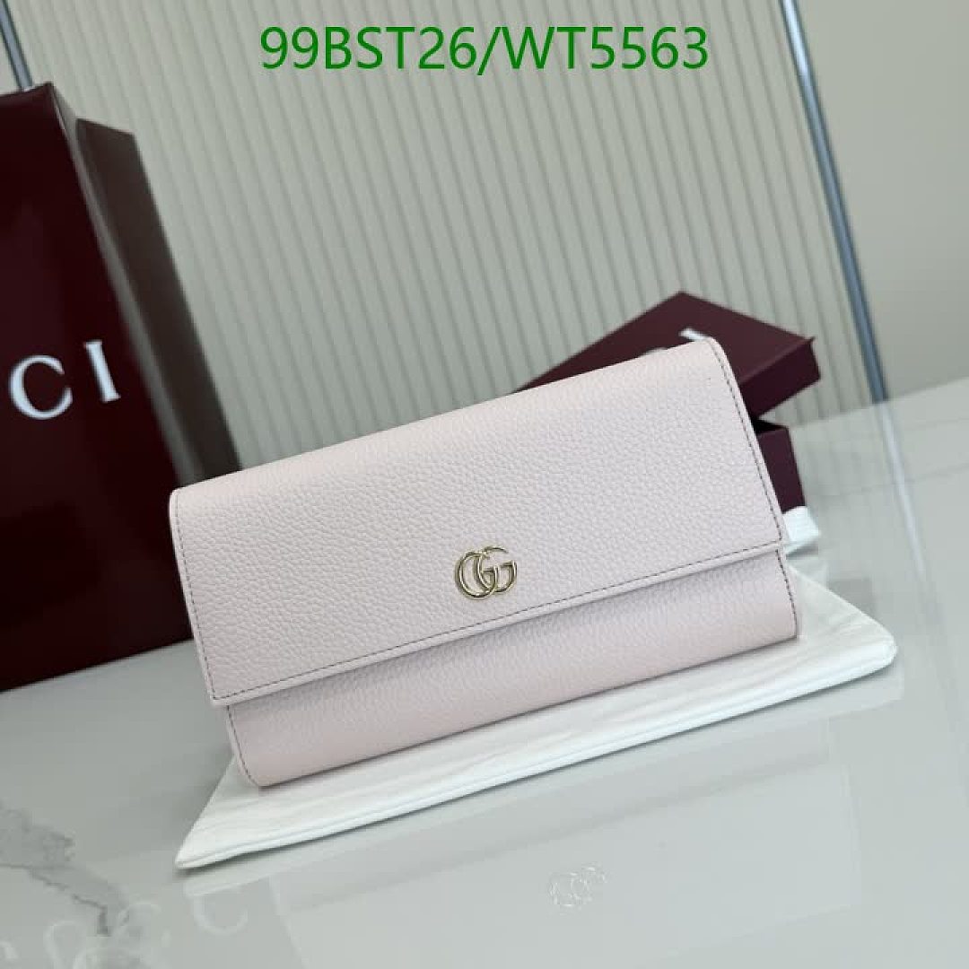 Gucci-Wallet Mirror Quality Code: WT5563 $: 99USD