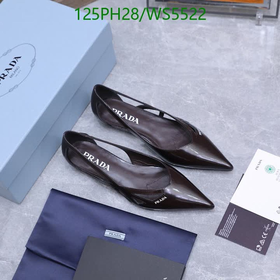 Prada-Women Shoes Code: WS5522 $: 125USD