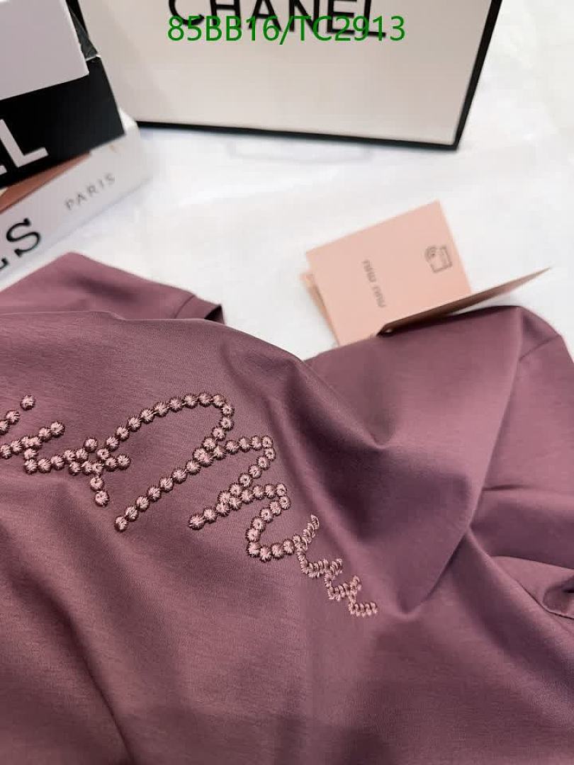 Miu Miu-Clothing Code: TC2913 $: 85USD
