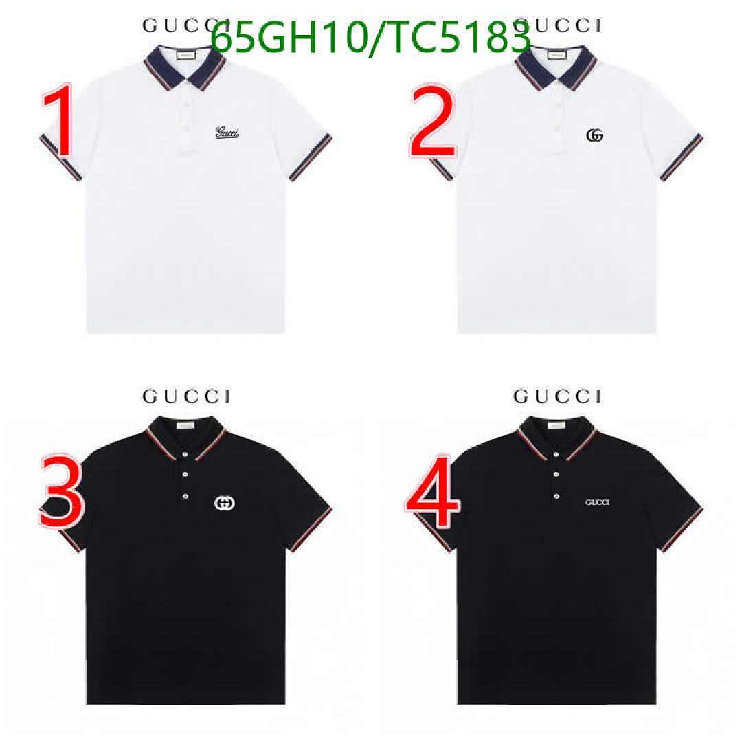 Gucci-Clothing Code: TC5183 $: 65USD