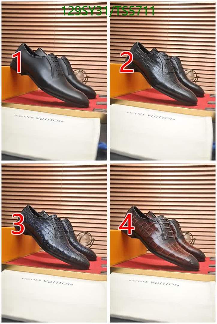 LV-Men shoes Code: TS5711 $: 129USD
