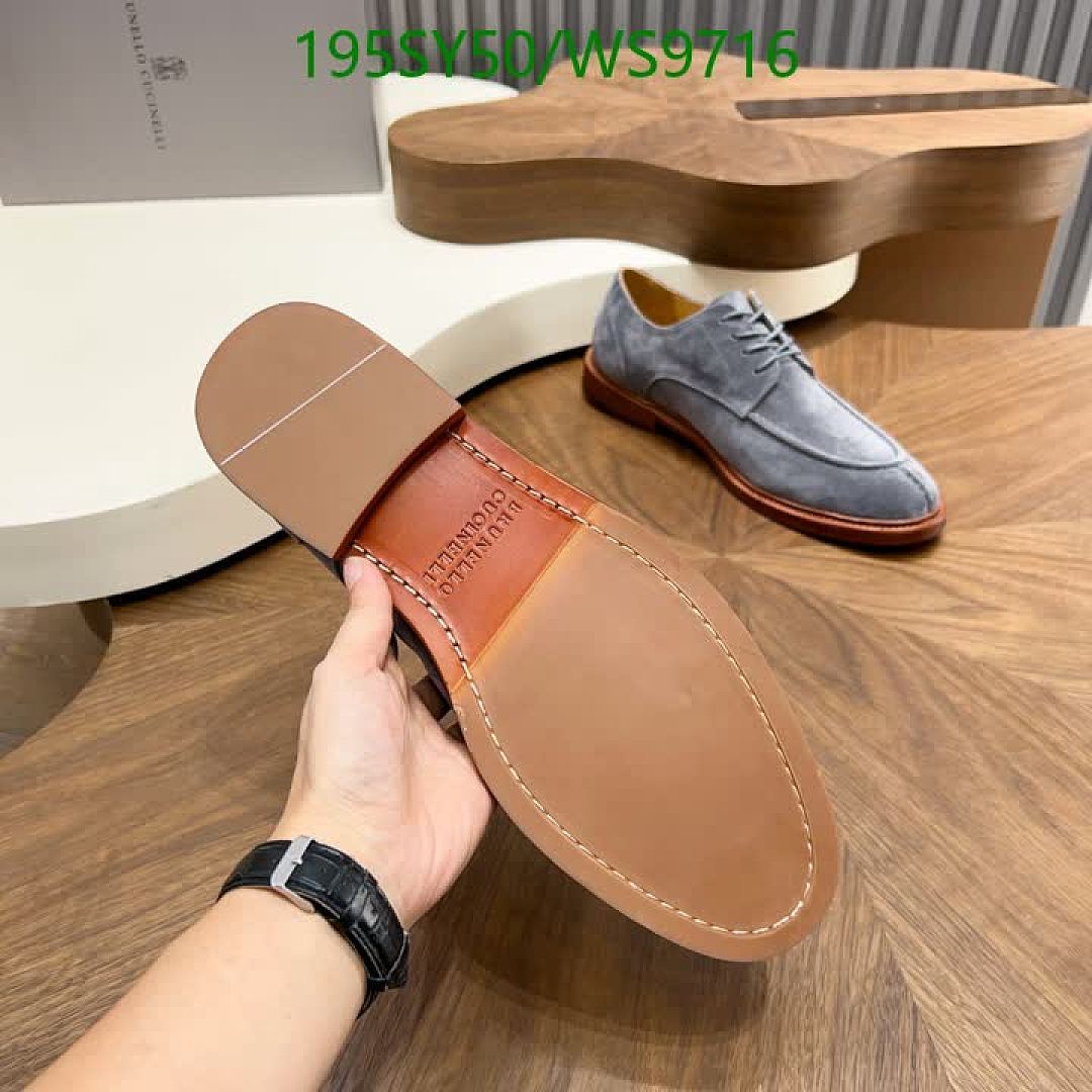 Brunello Cucinelli-Men shoes Code: WS9716 $: 195USD