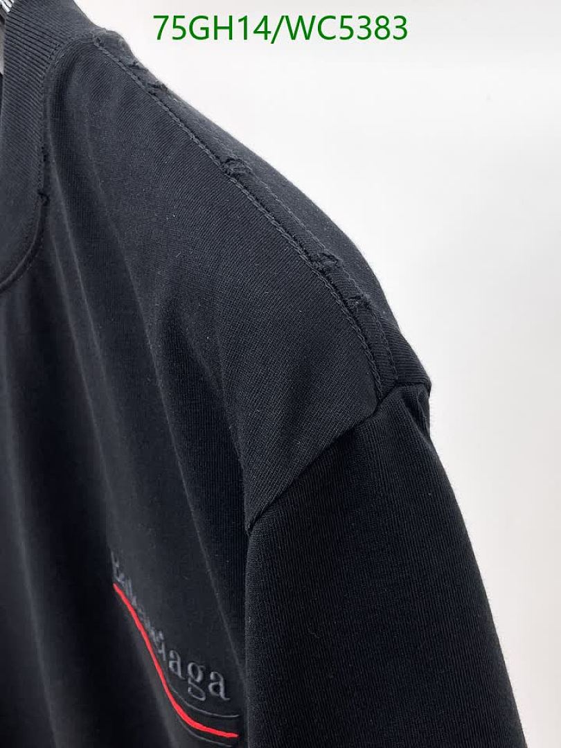 Balenciaga-Clothing Code: WC5383 $: 75USD