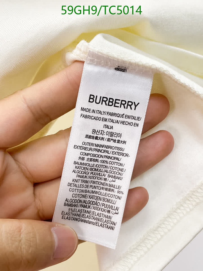 Burberry-Clothing Code: TC5014 $: 59USD