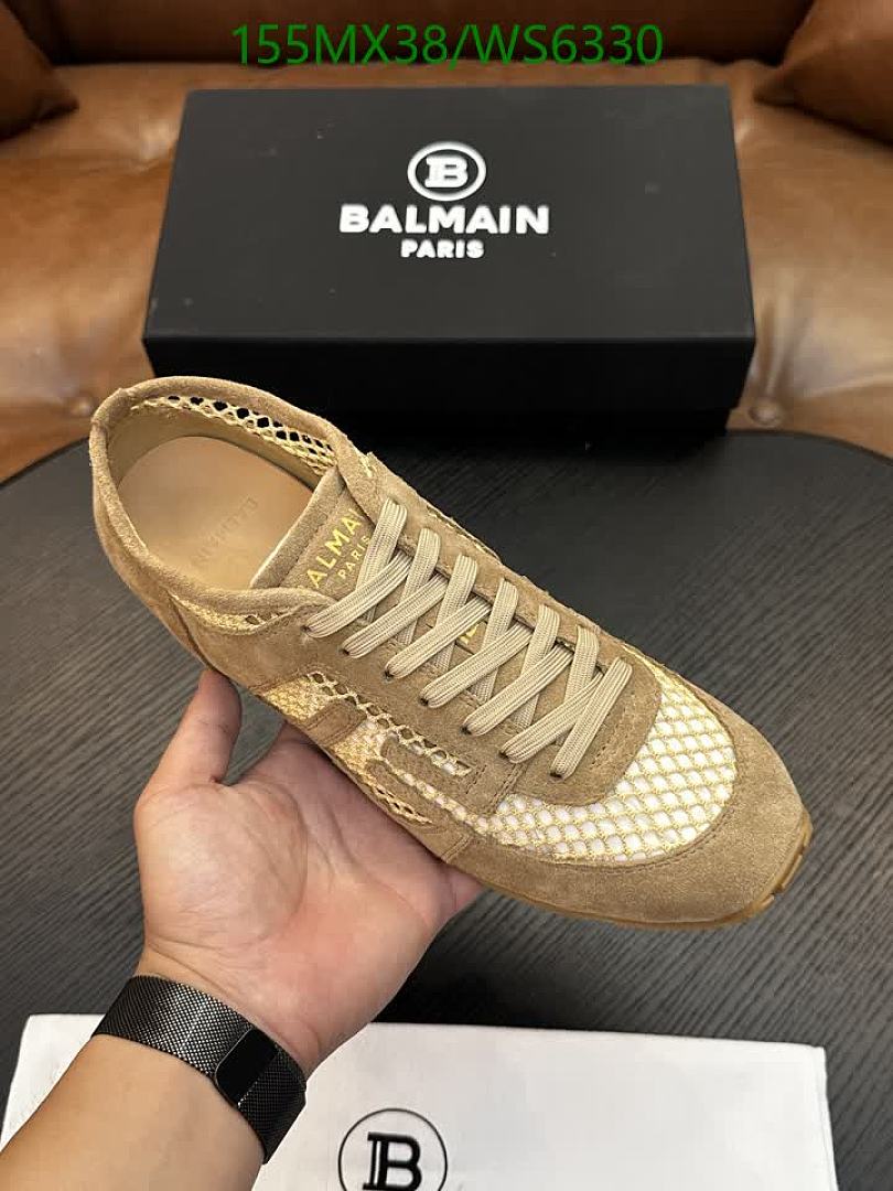 Balmain-Men shoes Code: WS6330 $: 155USD