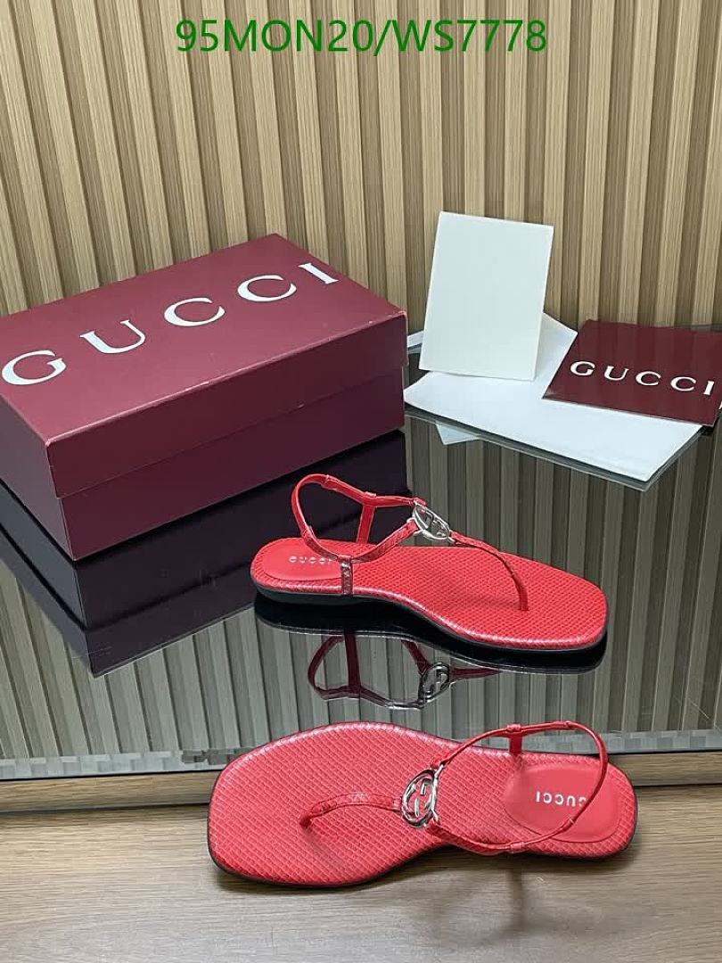 Gucci-Women Shoes Code: WS7778 $: 95USD