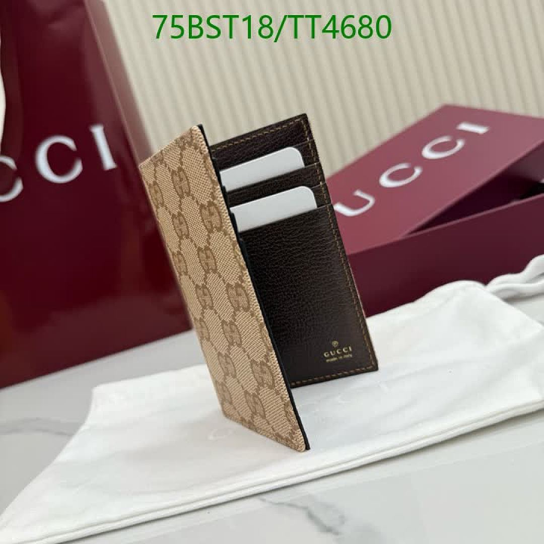 Gucci-Wallet Mirror Quality Code: TT4680 $: 75USD