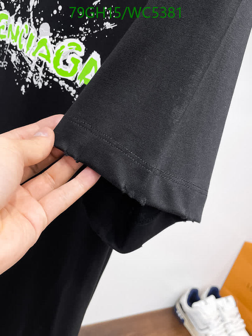 Balenciaga-Clothing Code: WC5381 $: 79USD