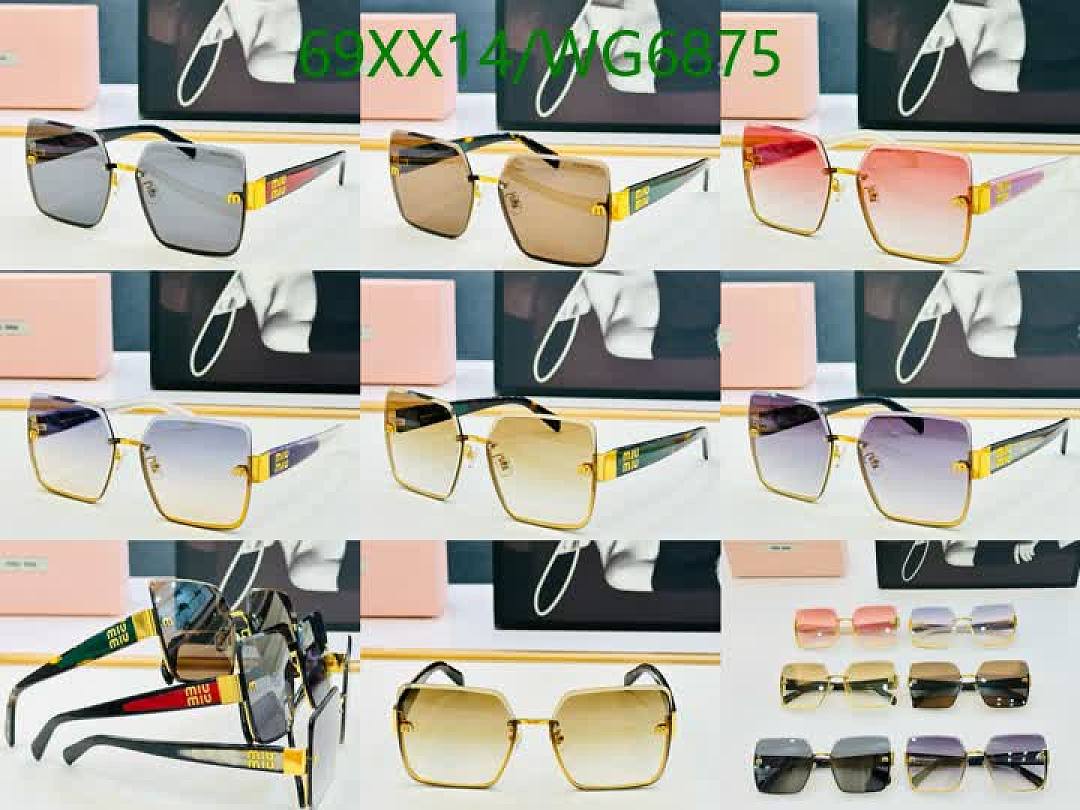 Miu Miu-Glasses Code: WG6875 $: 69USD