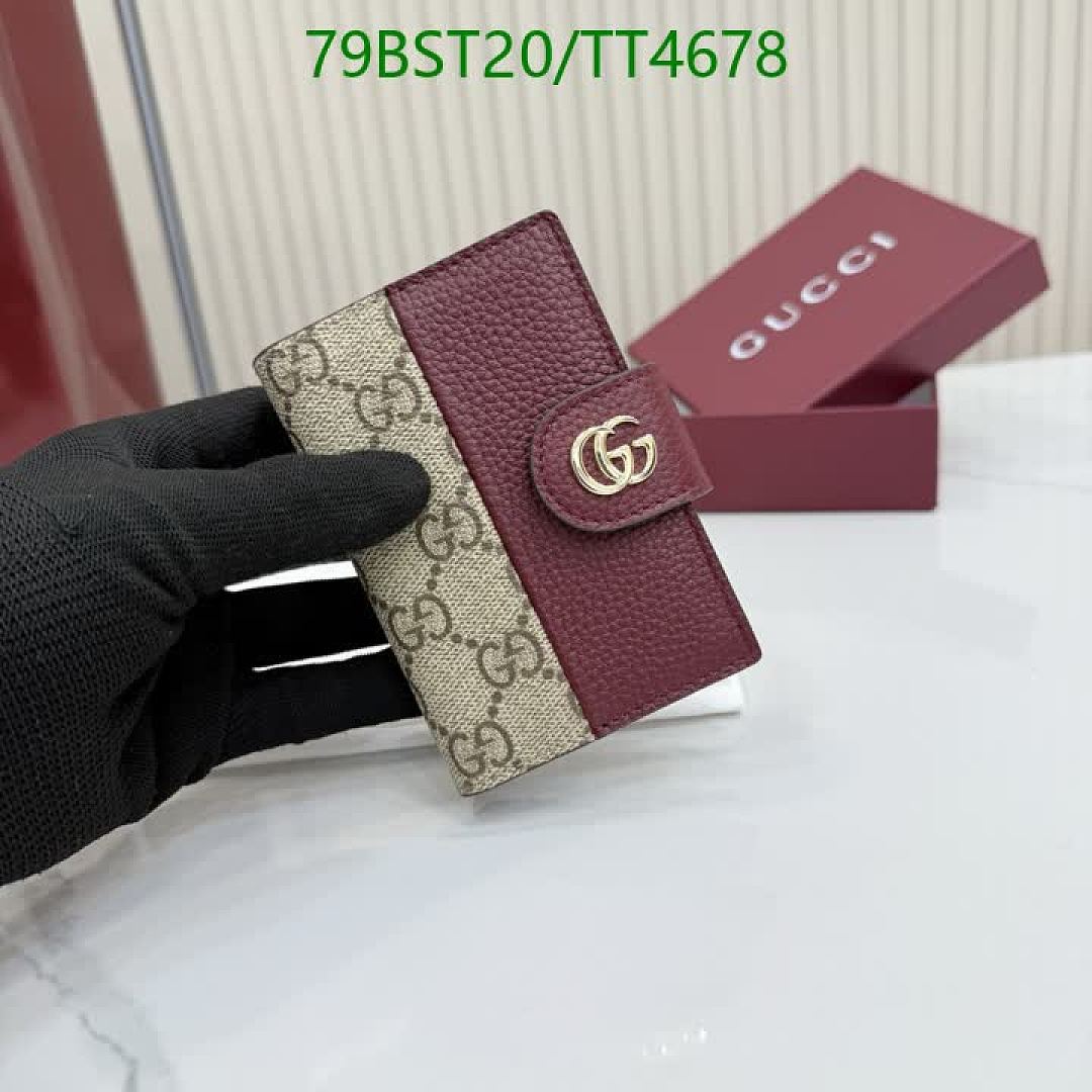 Gucci-Wallet Mirror Quality Code: TT4678 $: 79USD