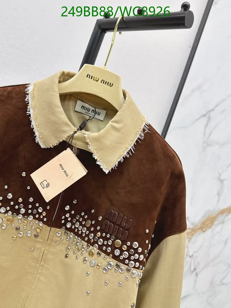 Miu Miu-Clothing Code: WC8926 $: 249USD