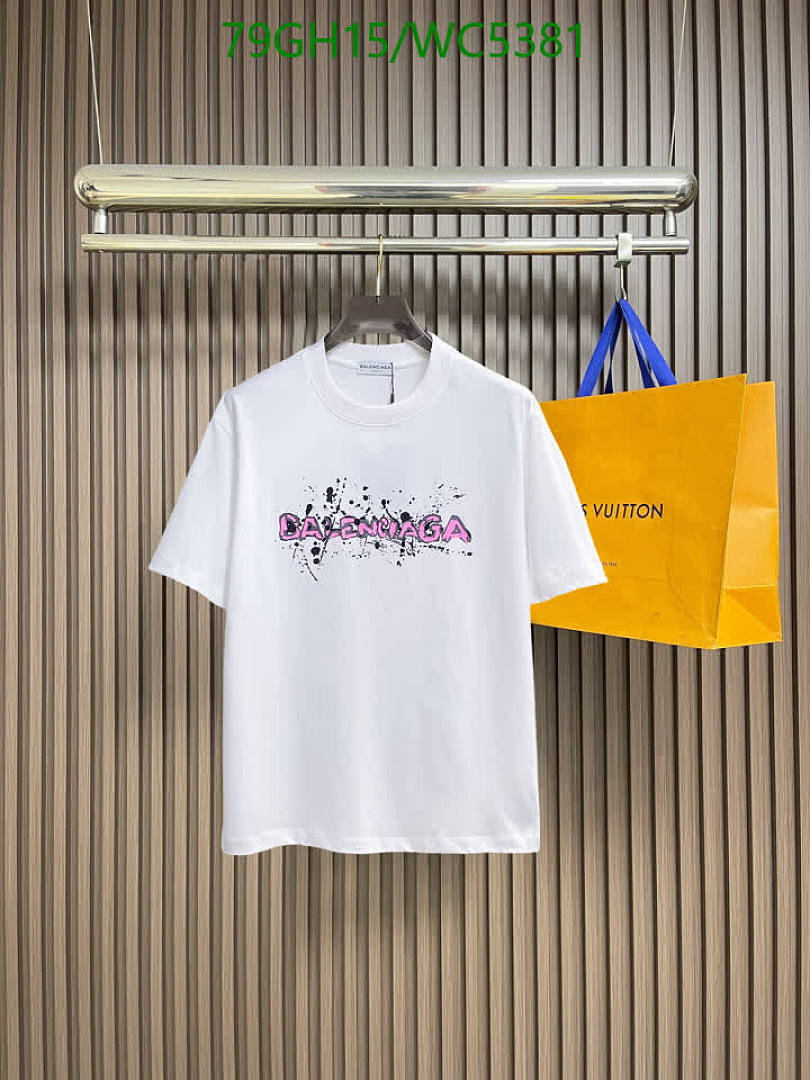 Balenciaga-Clothing Code: WC5381 $: 79USD