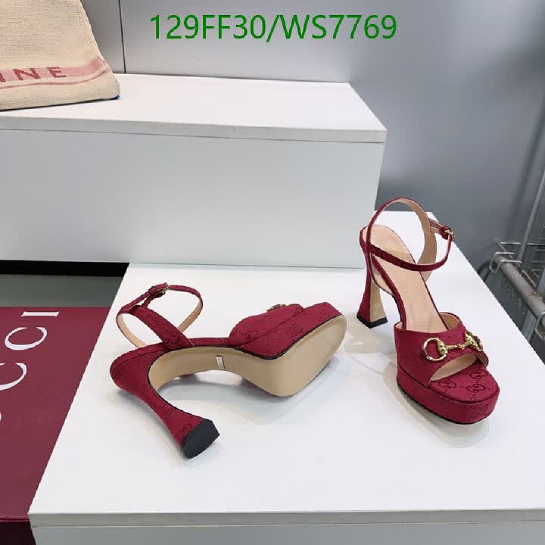 Gucci-Women Shoes Code: WS7769 $: 129USD