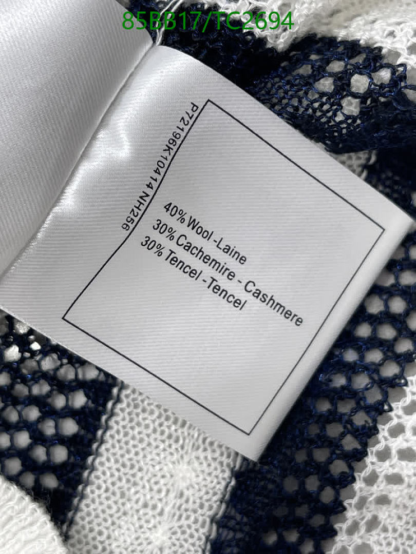 Chanel-Clothing Code: TC2694 $: 85USD