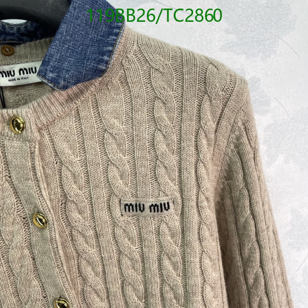 Miu Miu-Clothing Code: TC2860 $: 119USD