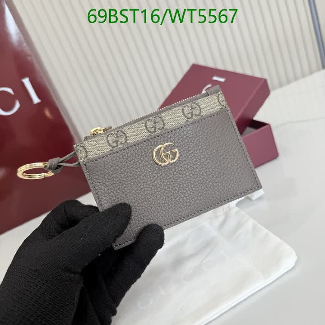 Gucci-Wallet Mirror Quality Code: WT5567 $: 69USD